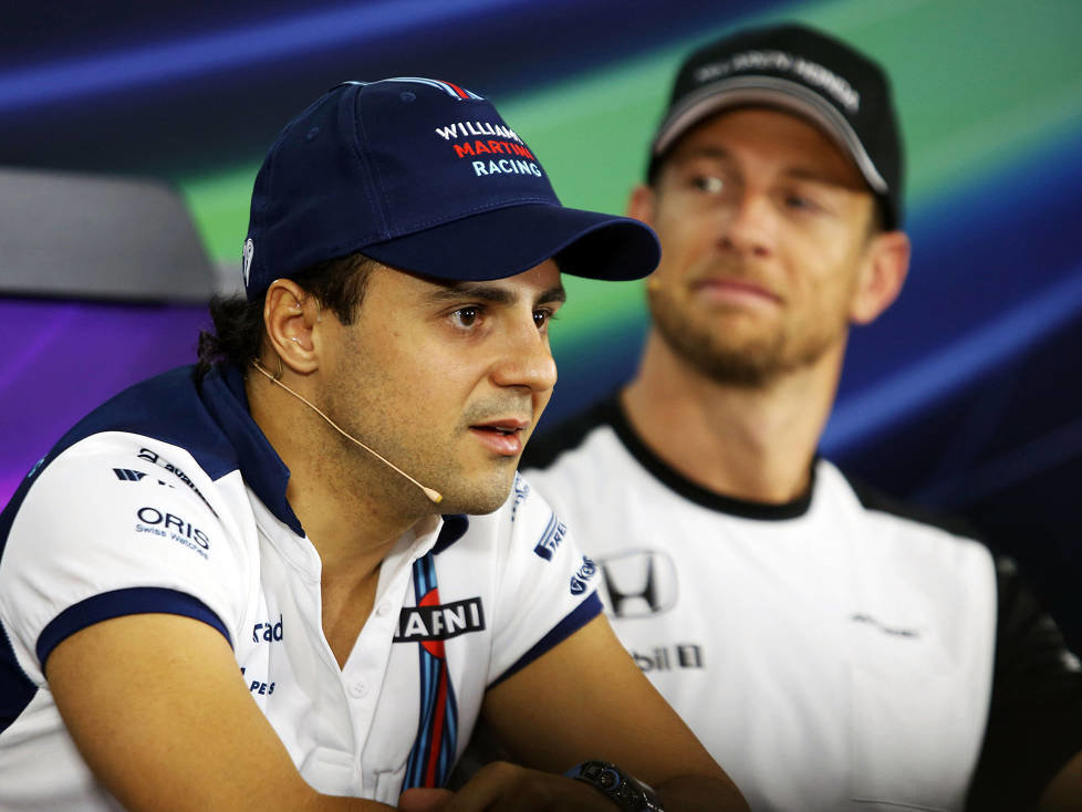 Felipe Massa, Jenson Button