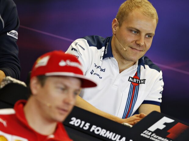 Titel-Bild zur News: Valtteri Bottas, Kimi Räikkönen