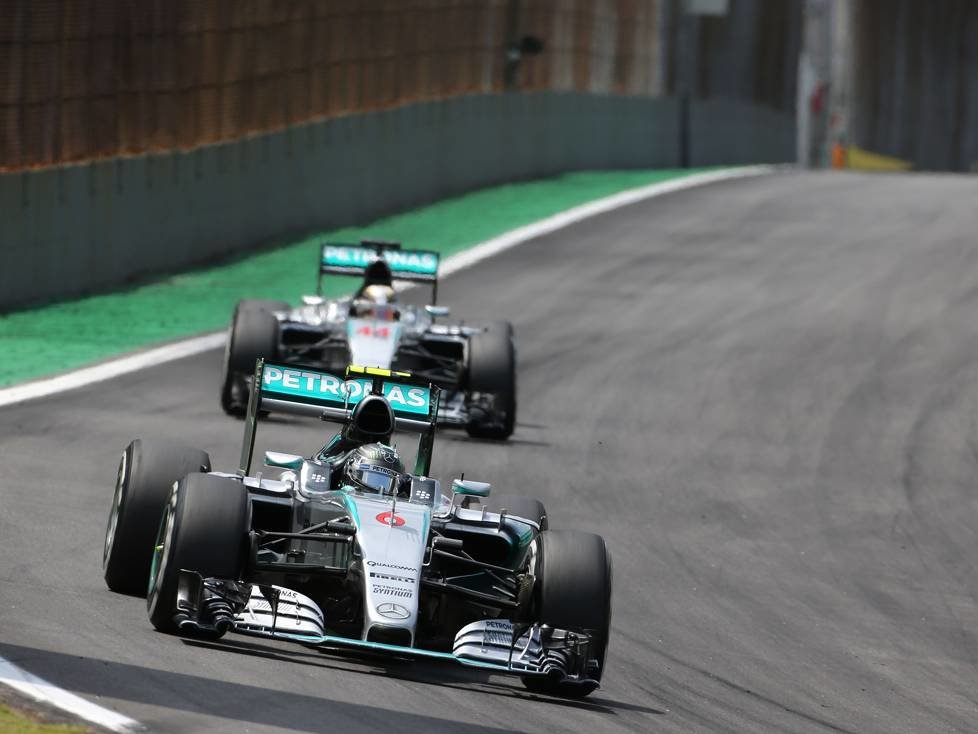 Nico Rosberg, Lewis Hamilton