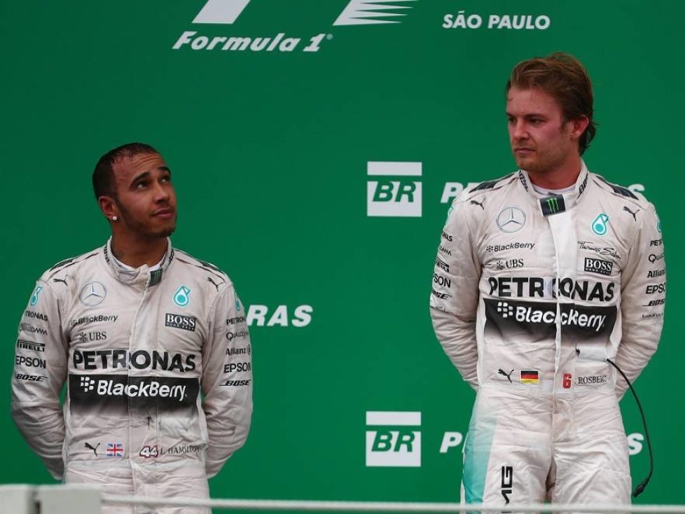 Nico Rosberg, Lewis Hamilton, Sebastian Vettel