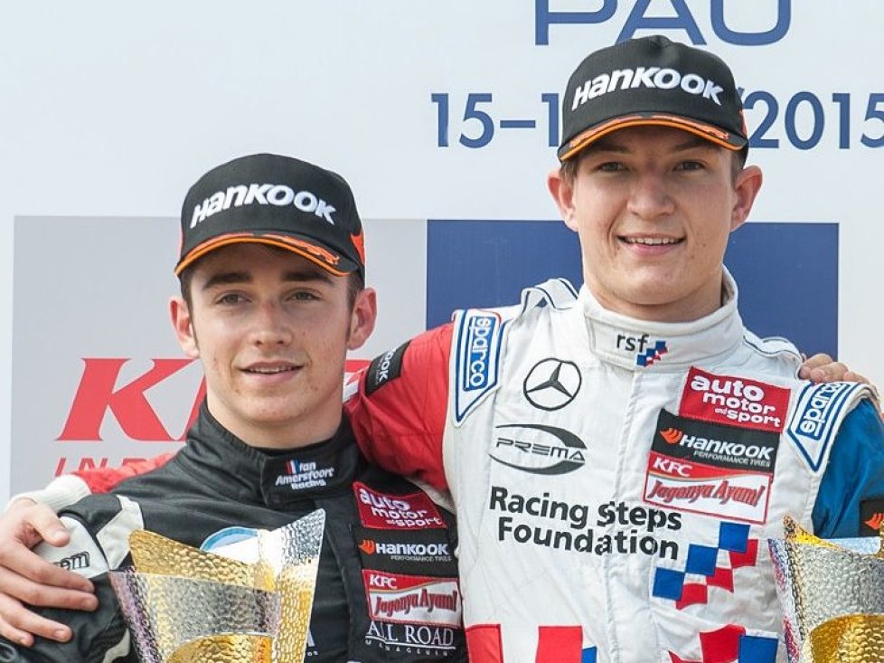 Charles Leclerc, Jake Dennis, Antonio Giovinazzi
