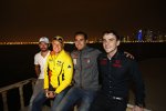 Jose-Maria Lopez, Rob Huff, Mehdi Bannani und Norbert Michelisz