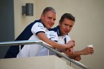 Valtteri Bottas (Williams) mit seinem Physio Antti Vierula