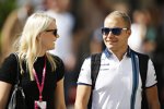 Emilia Pikkarainen und Valtteri Bottas (Williams) 