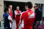 Maurizio Arrivabene und Felipe Massa (Williams) 