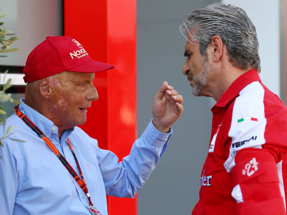 Niki Lauda, Maurizio Arrivabene