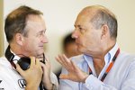 Jonathan Neale und Ron Dennis (McLaren)