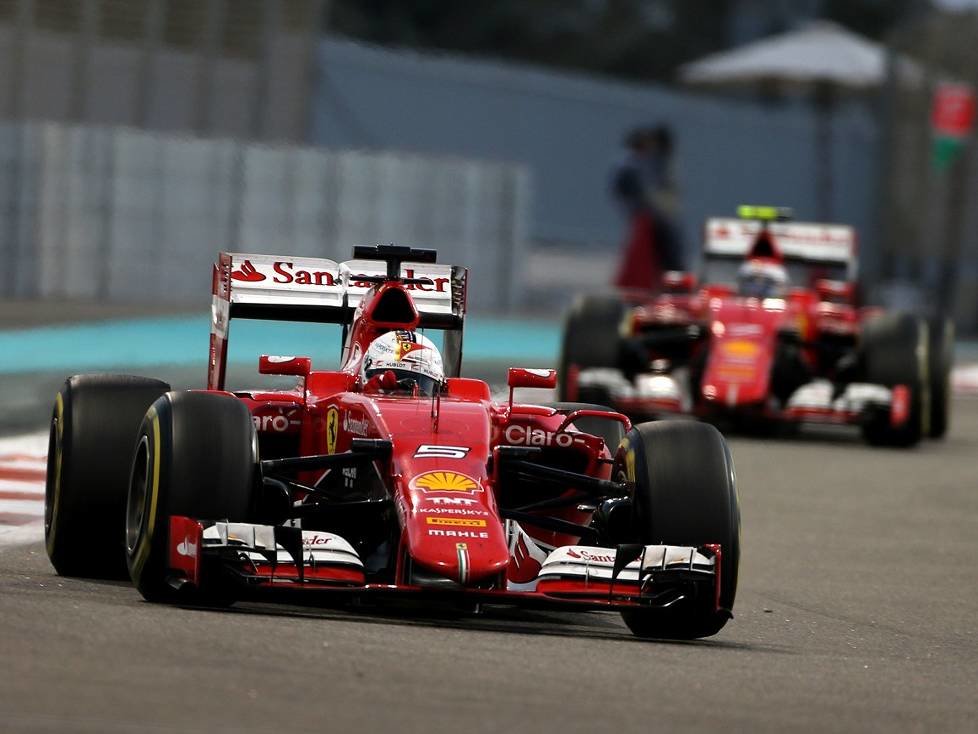 Kimi Räikkönen, Sebastian Vettel