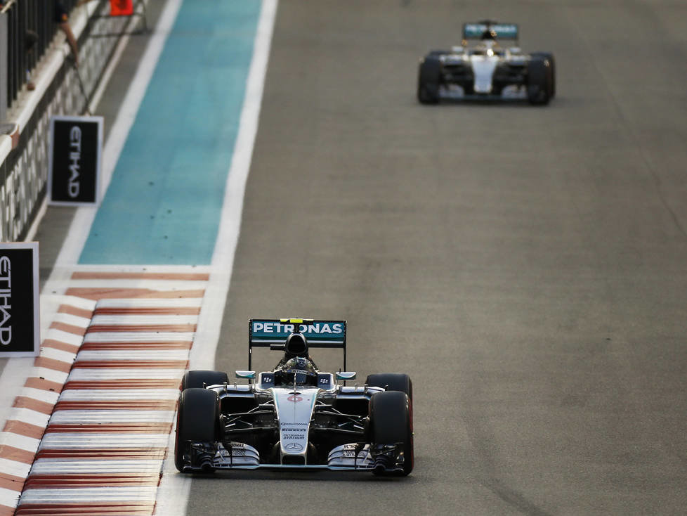 Nico Rosberg, Lewis Hamilton