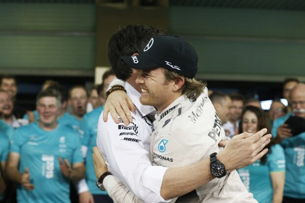 Nico Rosberg Toto Wolff Mercedes Mercedes AMG Petronas Formula One Team F1 ~Nico Rosberg (Mercedes) und Toto Wolff ~ 