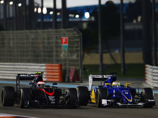 Marcus Ericsson, Jenson Button