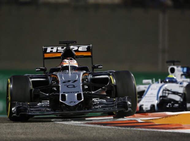 Titel-Bild zur News: Nico Hülkenberg, Felipe Massa