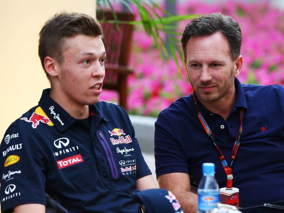 Daniil Kwjat, Christian Horner