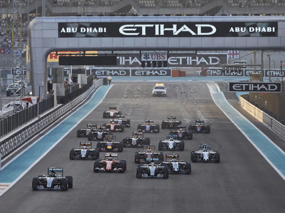 Nico Rosberg, Lewis Hamilton, Kimi Räikkönen, Sergio Perez