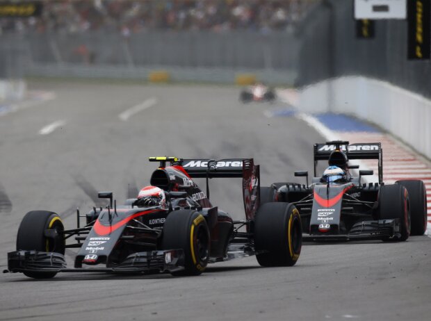 Jenson Button, Fernando Alonso