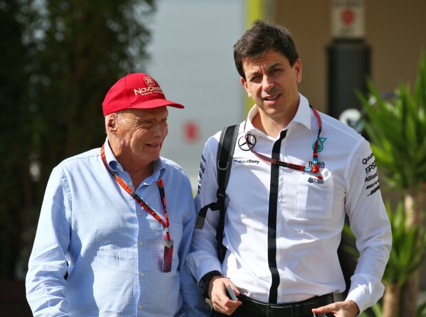 Niki Lauda, Toto Wolff Niki Lauda, Toto Wolff