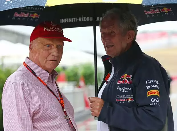 Niki Lauda, Helmut Marko Titel-Bild zur News: Niki Lauda, Helmut Marko