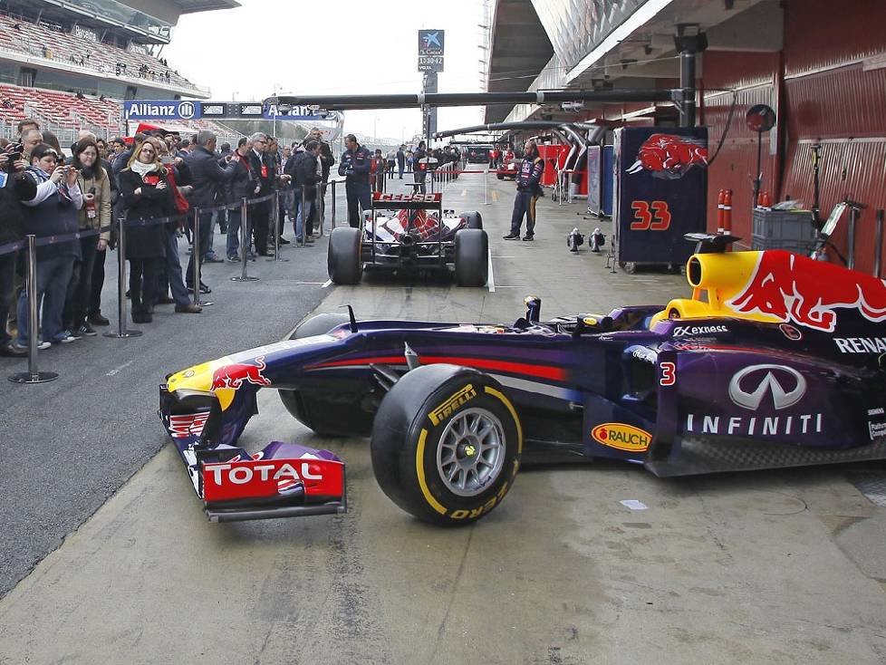 Formel-1-Testfahrten auf dem Circuit de Barcelona-Catalunya 2015