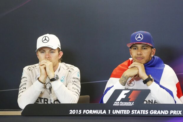 Nico Rosberg Lewis Hamilton Mercedes Mercedes AMG Petronas Formula One Team F1 ~Nico Rosberg (Mercedes) und Lewis Hamilton (Mercedes) ~ 