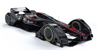 Bild zum Inhalt: McLaren zeigt futuristische Konzeptstudie MP4-X