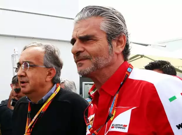Maurizio Arrivabene, Sergio Marchionne Titel-Bild zur News: Maurizio Arrivabene, Sergio Marchionne