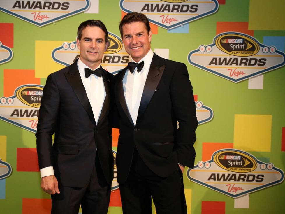 Jeff Gordon und Tom Cruise