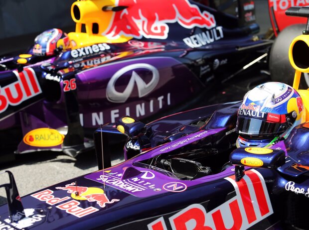 Titel-Bild zur News: Daniel Ricciardo, Daniil Kwjat