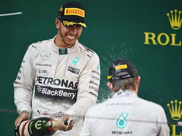 Lewis Hamilton, Nico Rosberg Titel-Bild zur News: Lewis Hamilton, Nico Rosberg