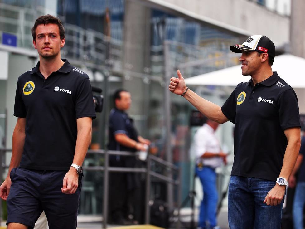 Jolyon Palmer, Pastor Maldonado