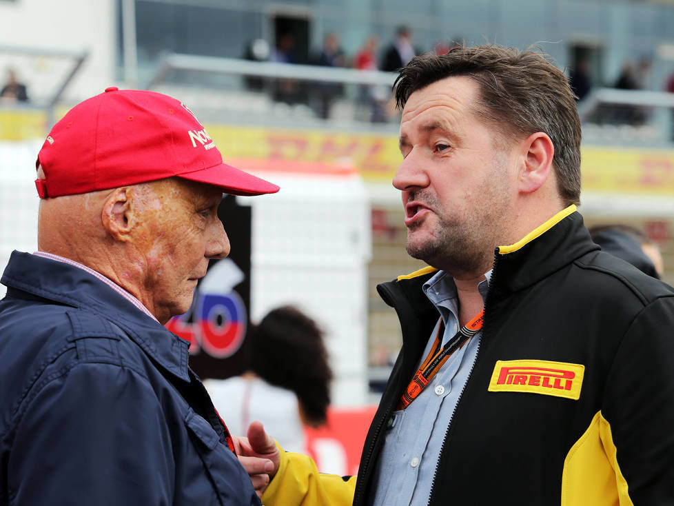 Niki Lauda, Paul Hembery