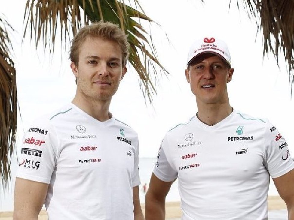 Nico Rosberg, Michael Schumacher