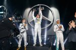 Pascal Wehrlein, Daniel Juncadella und Lewis Hamilton 