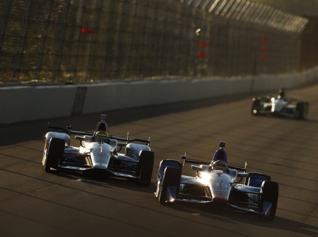 Tony Kanaan, Justin Wilson Tony Kanaan, Justin Wilson