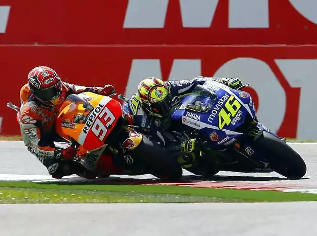 Valentino Rossi, Marc Marquez Titel-Bild zur News: Valentino Rossi, Marc Marquez