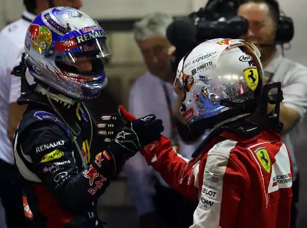 Sebastian Vettel, Daniel Ricciardo Titel-Bild zur News: Sebastian Vettel, Daniel Ricciardo