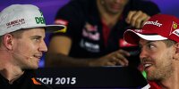 Bild zum Inhalt: Halligalli: Vettel und Hülkenberg im etwas anderen Interview