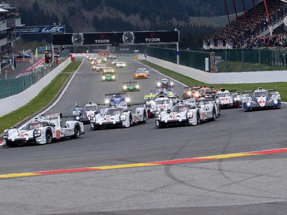 Spa-Francorchamps, Start