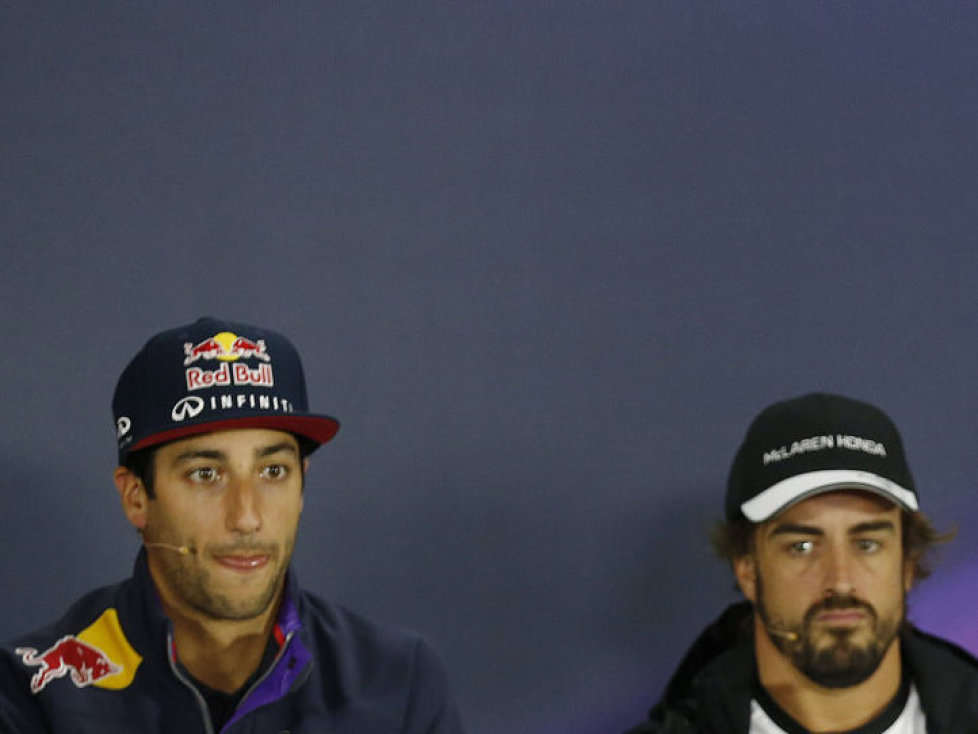 Daniel Ricciardo, Fernando Alonso