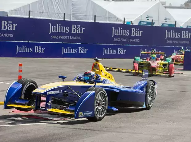 Titel-Bild zur News: Sebastien Buemi, Lucas di Grassi