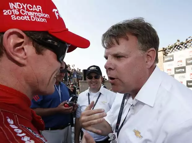 Scott Dixon, Chris Berube Titel-Bild zur News: Scott Dixon, Chris Berube