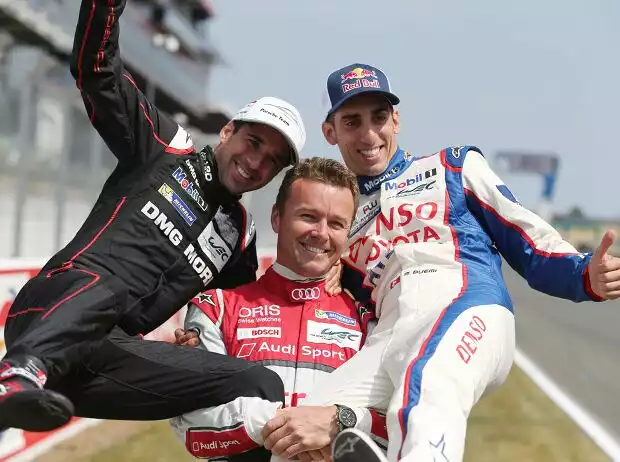 Neel Jani, Marcel Fässler, Sebastien Buemi Titel-Bild zur News: Neel Jani, Marcel Fässler, Sebastien Buemi