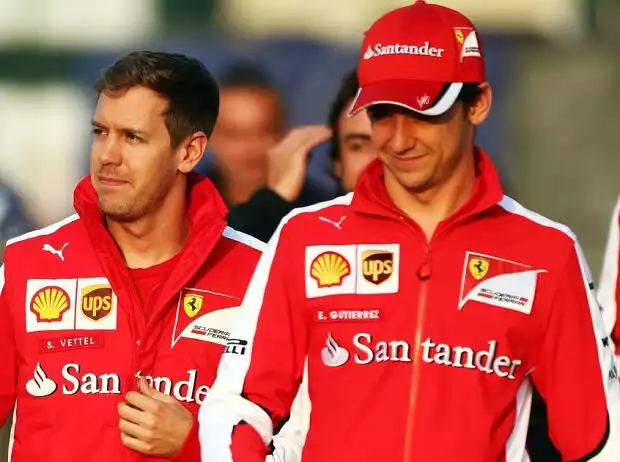 Sebastian Vettel, Esteban Gutierrez Titel-Bild zur News: Sebastian Vettel, Esteban Gutierrez