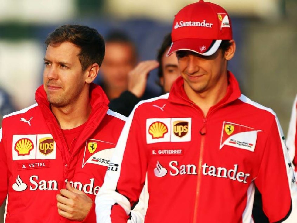 Sebastian Vettel, Esteban Gutierrez
