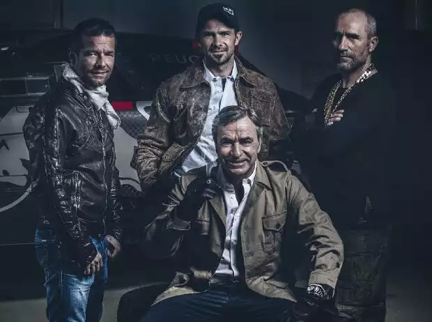 Sebastien Loeb, Cyril Despres, Carlos Sainz sen. und Stephane Peterhansel Titel-Bild zur News: Sebastien Loeb, Cyril Despres, Carlos Sainz sen. und Stephane Peterhansel