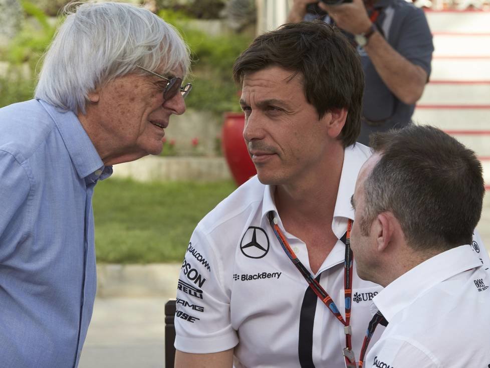 Bernie Ecclestone, Toto Wolff