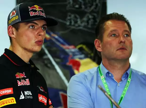 Titel-Bild zur News: Max Verstappen, Jos Verstappen