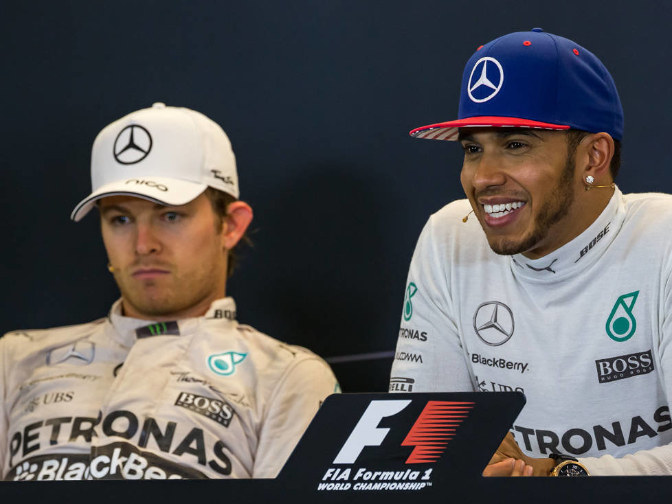 Nico Rosberg, Lewis Hamilton