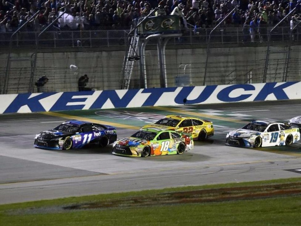 Denny Hamlin, Kyle Busch