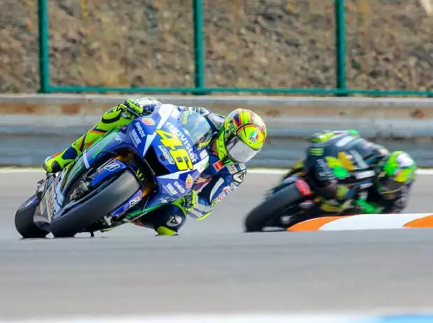 Titel-Bild zur News: Valentino Rossi, Pol Espargaro