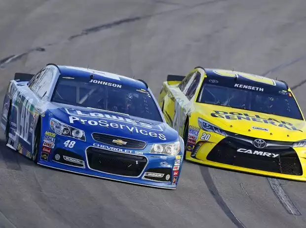 Titel-Bild zur News: Jimmie Johnson, Matt Kenseth
